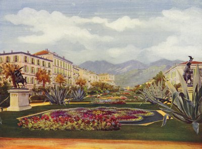 Menton, Der öffentliche Garten von European School