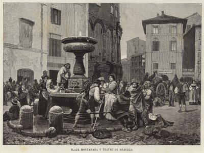 Platz Montanara und Theater von Marcellus von European School