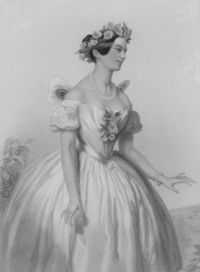 Taglioni, La Sylphide (Gravur) von European School