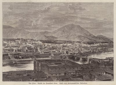 Ansicht von Lima, Peru von European School