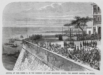 Besuch von Kaiser Pedro II. von Brasilien in Salvador, Bahia von European School