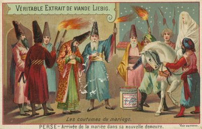 Hochzeitskleidung von Persien von European School