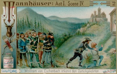 Wolfram und seine Gefährten finden Tannhäuser von European School