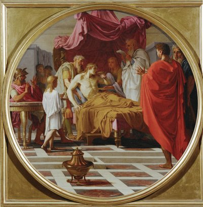 Alexander der Große und der Arzt Philipp von Eustache Le Sueur