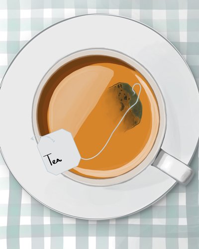 Tasse Tee, Brooklyn von Evan Sklar