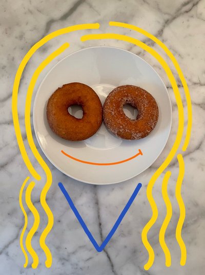 Donut-Mädchen von Evan Sklar