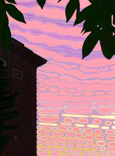 September, 6 Uhr morgens, 7. Straße von Evan Sklar
