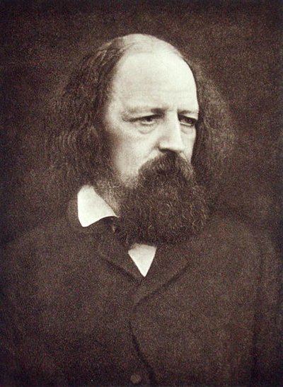 Porträt von Alfred, Lord Tennyson (1809-92), ca. 1889-91 von Eveleen Myers