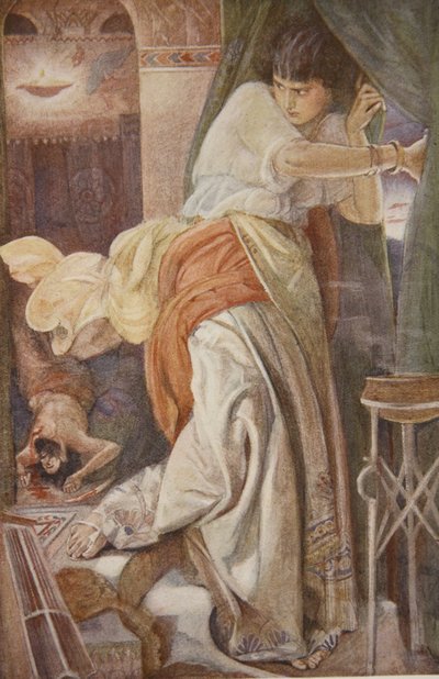 Der Mord an Setapo, Illustration aus 