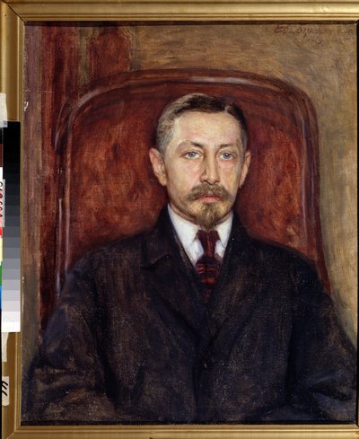 Porträt des Schriftstellers Ivan A. Bunin von Evgeniy Iosipovich Bukovetsky