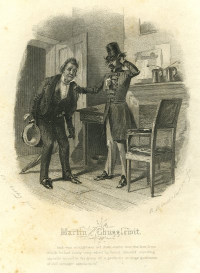 Martin Chuzzlewit: Mr. Pecksniff von F.O.C. and McRae, C. John Darley