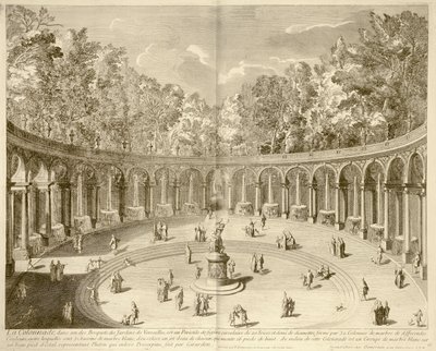 La Colonnade, Versailles, ca. 1715 von F. (after) Delamonce