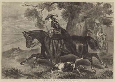 Voller Schrei, in der Winterausstellung, Nr. 7, Haymarket von F. Tayler