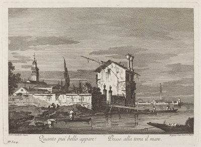 Wie viel schöner erscheint... von Fabio Berardi after Canaletto