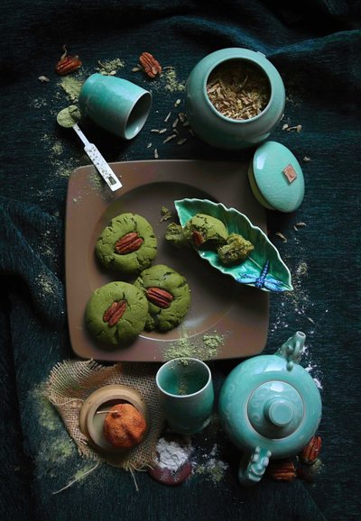 Matcha-Tee-Zeremonie von Fangping Zhou