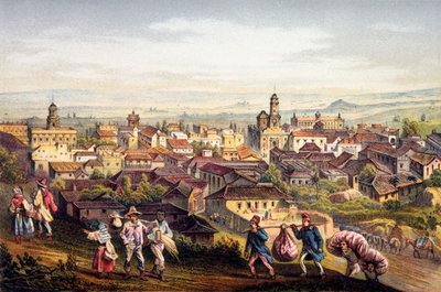 Trinidad, Kuba, 1840 von Federico Mialhe