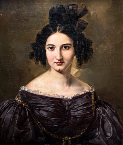 Porträt einer Frau, vor 1840 von Federico de Madrazo y Kuntz