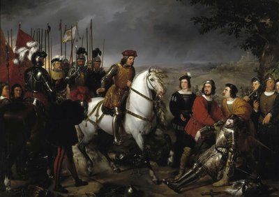 El Gran Capitán recorriendo el campo de la batalla de Ceriñola Gonzalo Fernández de Córdoba von Federico de Madrazo y Kuntz
