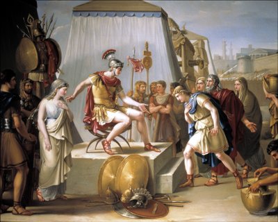 Die Mäßigung des Scipio, 19. Jahrhundert von Federico de Madrazo y Kuntz