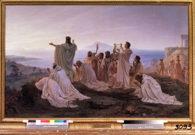 Hymne an die aufgehende Sonne von Pythagoras von Fedor Andreevich Bronnikov