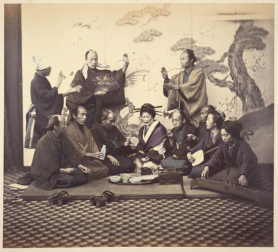Ein geselliges Mahl von Felice Beato