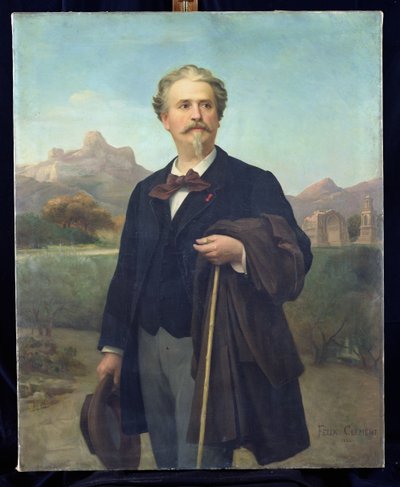 Porträt von Frederic Mistral (1830-1914) 1885 von Felix Auguste Clement