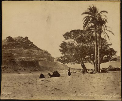 Kairo, Libysche Berge von Félix Bonfils