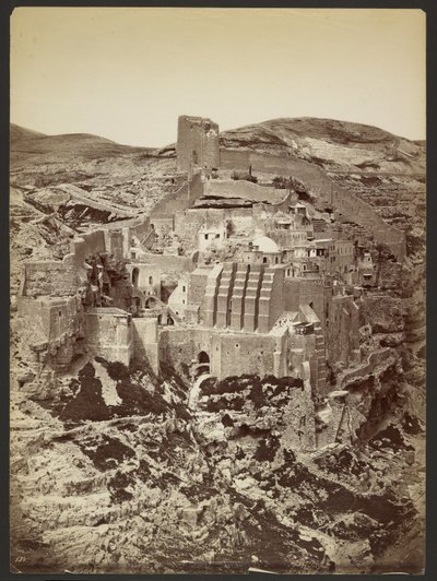 [Kloster von Santa Sabba] von Félix Bonfils