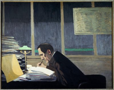 Felix Feneon bei der Revue Blanche von Felix Edouard Vallotton