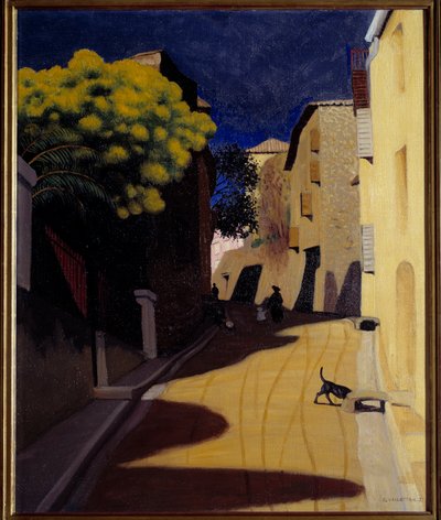Mimosenblüte in Cagnes 1921 von Felix Edouard Vallotton