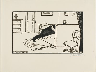Mörder von Felix Edouard Vallotton