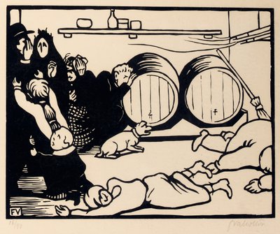Das ist Krieg, 1915-16 von Felix Edouard Vallotton