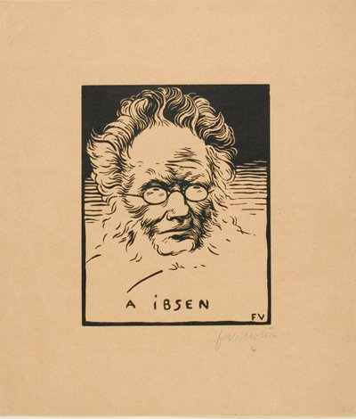An Ibsen von Felix Edouard Vallotton