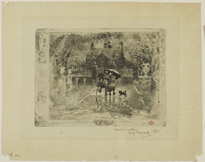 Ländliche Nachbarn von Felix Hilaire Buhot