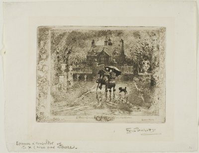 Ländliche Nachbarn von Felix Hilaire Buhot