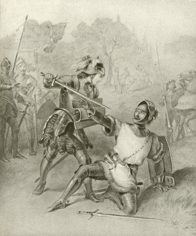 Erster Teil von König Heinrich VI. Akt I, Szene II von Felix Octavius Carr Darley