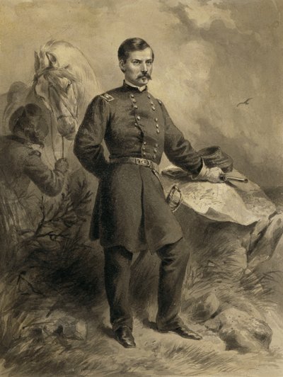 George Brinton McClellan von Felix Octavius Carr Darley
