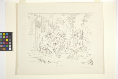 Illustrationen von Rip Van Winkle, Platte 3 von Felix Octavius Carr Darley