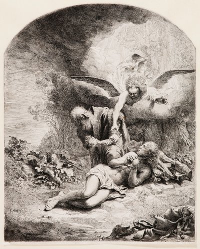 Abrahams Opfer von Ferdinand Bol