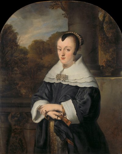 Porträt von Maria Rey (1630/31-1703). Ehefrau von Roelof Meulenaer von Ferdinand Bol