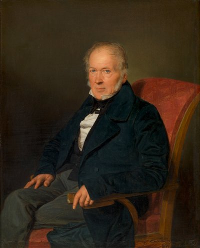 Johann Jakob Schwartz von Mohrenstern (Fabriksdirektor und Privatier) von Ferdinand Georg Waldmüller