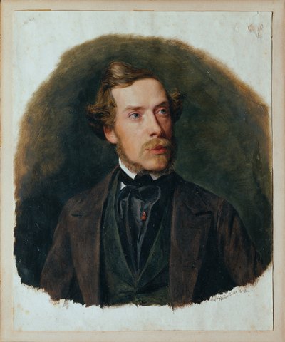 Gustav Barth, Chormeister des Wiener Männergesangsvereins von Ferdinand Georg Waldmuller