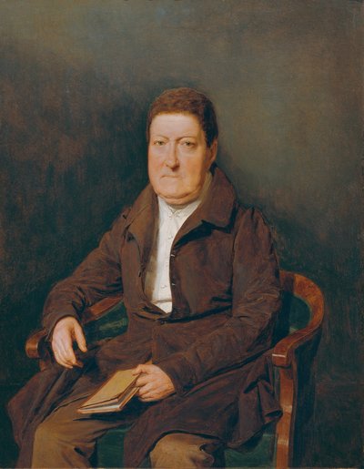 Herr Wohlleben, der Bruder des Wiener Bürgermeisters Stephan Edler von Wohlleben von Ferdinand Georg Waldmuller