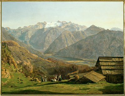 Gosausee von Ferdinand Georg Waldmuller