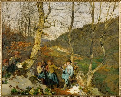 Frühling im Wienerwald von Ferdinand Georg Waldmuller