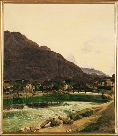 Die Traun bei Ischl von Ferdinand Georg Waldmuller