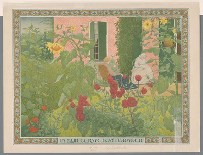 Zwei Frauen mit Baby von Ferdinand Hart Nibbrig