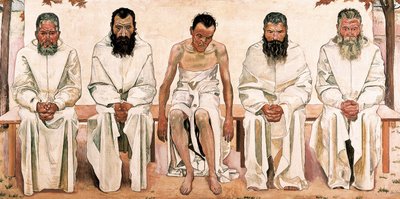 Lebensmüdigkeit von Ferdinand Hodler