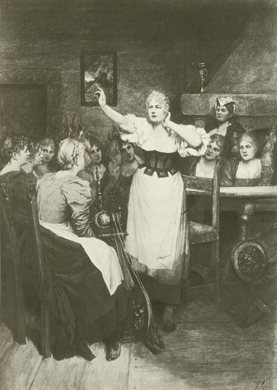 Der Fliegende Holländer, Akt II Szene I von Ferdinand Leeke
