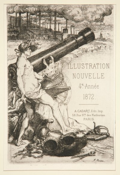 Titelseite der Illustration Nouvelle von Ferdinand Roybet